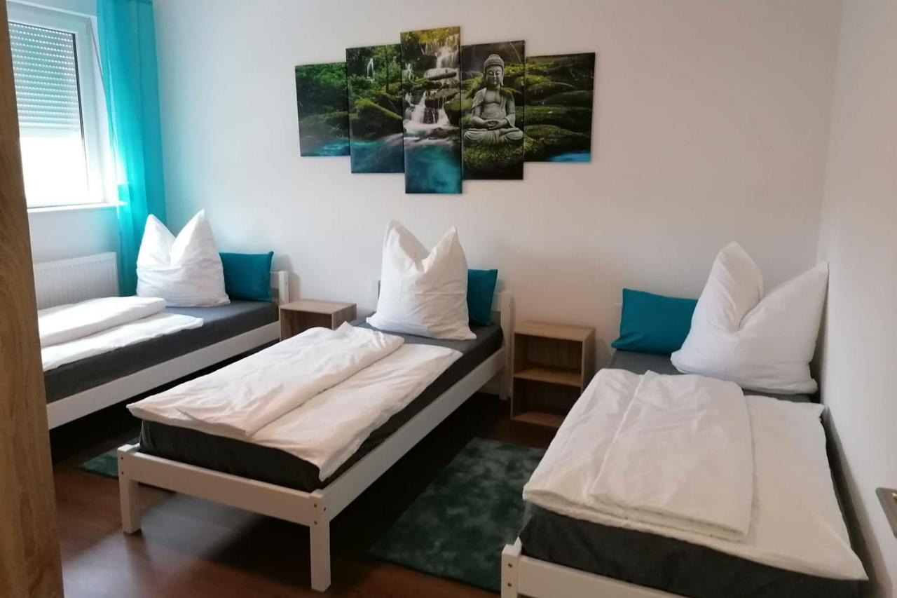 Gemuetliche Apartments In Niederdorfelden Bagian luar foto