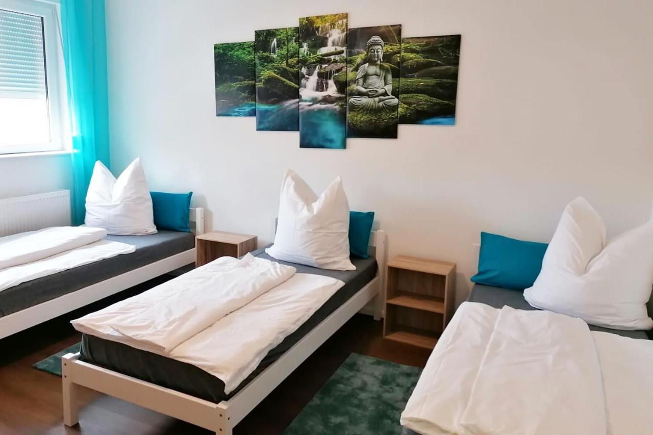 Gemuetliche Apartments In Niederdorfelden Bagian luar foto