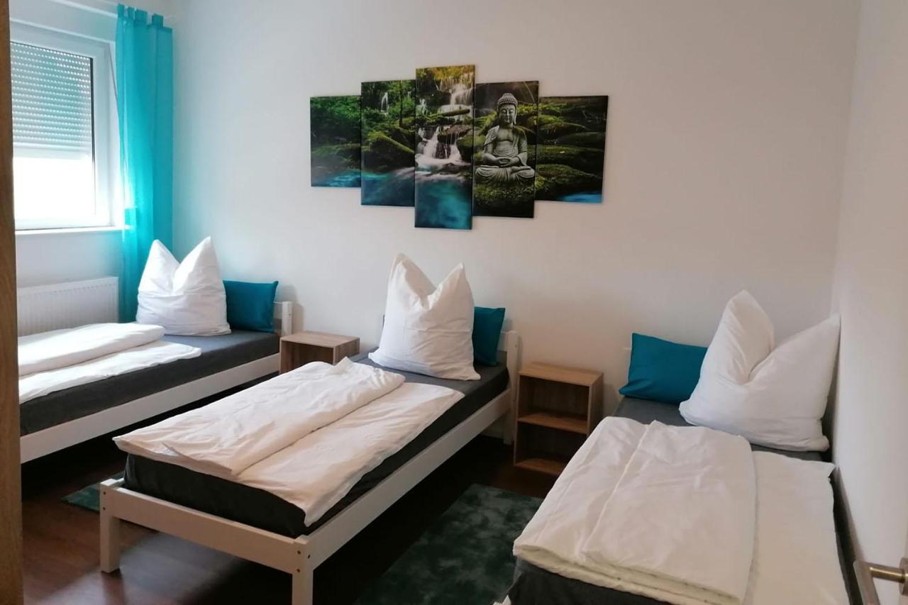 Gemuetliche Apartments In Niederdorfelden Bagian luar foto
