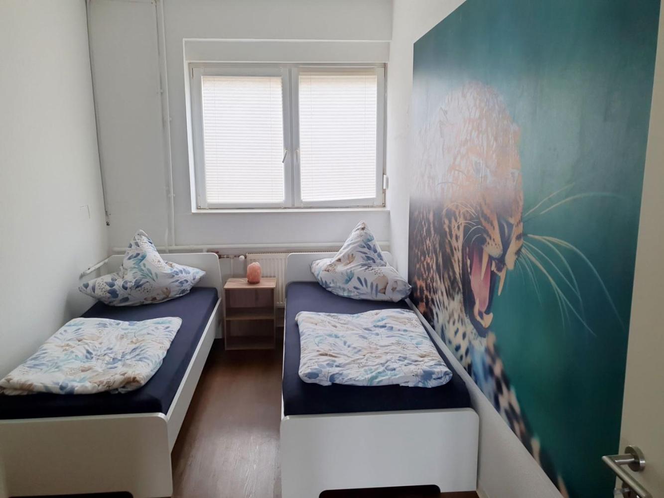 Gemuetliche Apartments In Niederdorfelden Bagian luar foto