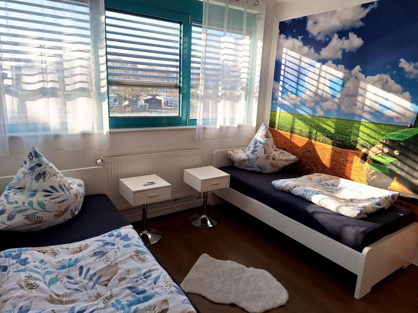 Gemuetliche Apartments In Niederdorfelden Bagian luar foto